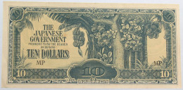 JAPAN 10 DOLLARS WW2 #alb014 0169 - Japón