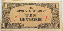 JAPAN 10 CENTAVOS PHILIPPINES #alb015 0251 - Giappone