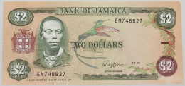 JAMAICA 2 DOLLARS 1989 TOP #alb017 0159 - Jamaique