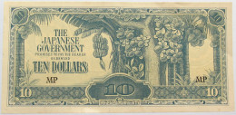 JAPAN 10 DOLLARS WW2 #alb013 0243 - Japon
