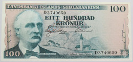 ICELAND 100 KRONUR 1957 TOP #alb013 0237 - IJsland