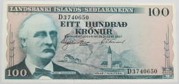 ICELAND 100 KRONUR 1957 TOP #alb013 0237 - Iceland