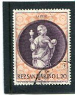 SAN MARINO - 1969  20 L   CHRISTMAS  FINE USED - Used Stamps