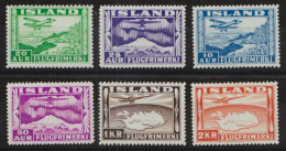 ISLANDE - N°PA  15/20** -  Série Complète 1935. LUXE - Poste Aérienne