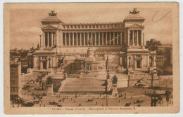 ROMA  PIAZZA   VENEZIA   MONUMENTO  A  VITTORIO  EMANUELE  II°              (NUOVA) - Altare Della Patria