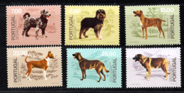 *** Portugal 1981, MNH, Michel 1522 -1527, Fauna, Dogs - Neufs