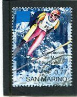 SAN MARINO - 2003   77c   SKI JUMPING  EX MS  FINE USED - Gebraucht