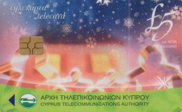 CYPRUS - CHIP CARD - CHRISTMAS 2000 - Cyprus