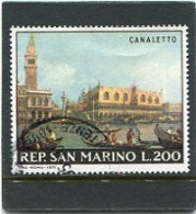 SAN MARINO - 1971  200 L  CANALETTO  FINE USED - Used Stamps