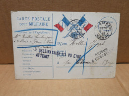 FRANCHISE MILITAIRE GUERRE 1914-18 Carte Calendrier 1915 - Weltkrieg 1914-18