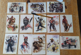 E96-16 POSTALES GUERRA CIVIL ESPAÑOLA .  ESTAMPAS DE LA REVOLUCIÓN ANTIFASCISTA. JUEGO COMPLETO.FACSÍMIL - Collezioni E Lotti