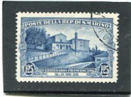 SAN MARINO - 1928  1.25 L   S. FRANCESCO  FINE USED - Usados
