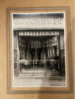 Moulins * Devanture De La Boucherie G. VIROULET * Boucher Métier Commerce Magasin * Photographe Henri Gaget - Moulins