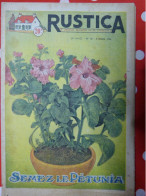 RUSTICA 1956 Pétunia Coopérative Agricole Lauragais-Audois Laiterie Suédoise Pêche Etang Truite - Giardinaggio