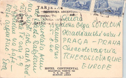 ARGENTINA - PICTURE POSTCARD 1960 - PRAHA/CZ / 1272 - Storia Postale