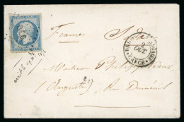 1860, Lettre D'un Militaire Engagé Dans La Guerre Crimée, - 1853-1860 Napoleon III
