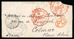 1870, Lettre Datée Du 26 Septembre, Transportée Par - War 1870