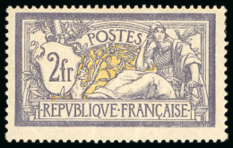 1900, Type Merson 2 Francs Violet Et Jaune Y&T N°122 - 1900-27 Merson