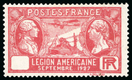 1927, Y&T N°244b , Légion Américaine, Le Spirit Of - Unused Stamps