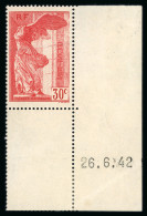 1937, Victoire De Samothrace Y&T N°354A, Erreur De - Unused Stamps