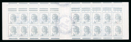 1960, Marianne De Decaris, Carnet De 20 Timbres "La - 1960 Marianne (Decaris)