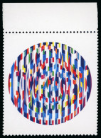 1980, Agam Variété Sans Le Noir, Y&T N°2113b **  En - Unused Stamps