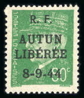 Autun (Saône Et Loire): Type Hourriez, Mayer N°60 *, - Liberation