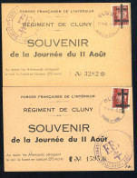 Cluny (Saône Et Loire): Ensemble De 6 Cartes Type Hourriez, - Liberation