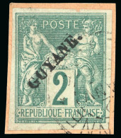 1892, Type Sage, Y&T N°11 O, Sur Petit Fragment, Cote - Other & Unclassified