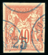 1889, Alphée Dubois, Y&T N°1 O Surcharge 25 Sur 40 - Other & Unclassified