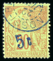 1889, Alphée Dubois, Y&T N°3B O Surcharge 5c Sur 20 - Autres & Non Classés