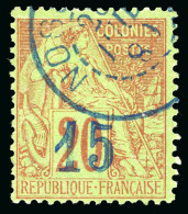 1889, Alphée Dubois, Y&T N°4B O Surcharge 15 Sur 20 - Other & Unclassified