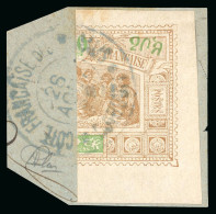1894, Y&T N°55b O Moitié Droite Du 30 Centimes, Sur - Otros & Sin Clasificación