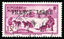 1941-1942, France Libre F.N.F.L., Y&T N°251 O, Belle - Other & Unclassified