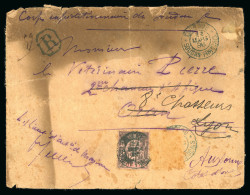 1896, Lettre Recommandée Du Corps Expéditionnaire Du - Other & Unclassified