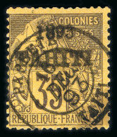 1893, Alphée Dubois, Y&T N°28 O 35 Centimes Violet-noir - Other & Unclassified