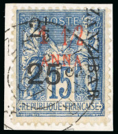 1897, Type Sage, Y&T N°34 (surcharge V) O, Sur Petit - Other & Unclassified