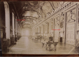 Photo 1890's Palais Du Louvre La Galerie D'Apollon Tirage Albuminé Albumen Print Vintage - Plaatsen