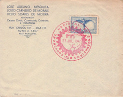 BRAZIL - SPECIAL CANCELLATION: CONVENCAO NACIONAL DE ENGENHEIROS 1942 / 1275 - Brieven En Documenten