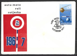 YOUGOSLAVIE. Enveloppe Commémorative De 1967. Course De Motos. - Moto