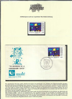 ARGENTINE 1991: FDC De Buenos Aires à L'occasion Des 700 Ans De La Suisse Et TP Correspondant Neuf** - Cartas & Documentos