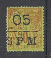 SPM - 1885-91 - N°YT. 8 - Type Alphée Dubois 05 Sur 20c Brique - Neuf (*) / MNG - Neufs