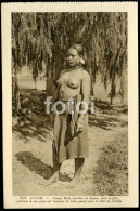 OLD POSTCARD VIET NAM   Femme Noir  Seins Nue Nu Nackt- Nude Breasts Girl  Woman ASIA ASIE - Asie