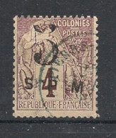 SPM - 1885 - N°YT. 4 - Type Alphée Dubois 5 Sur 4c Brun - Oblitéré / Used - Usati