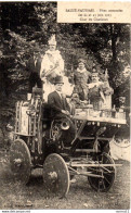 CPA SAUZE VAUSSAIS 79 Fetes Costumées Des 22 Et 23 Juin 1913: Char Du Charlatan - Sauze Vaussais