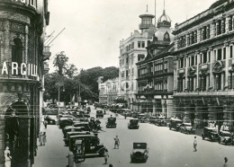 OLD REAL PHOTO PRINCE STREET FORT COLOMBO CEYLON SRI LANKA CARS CARTE POSTAL - Sri Lanka (Ceylon)