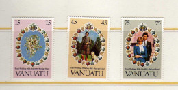 Vanuatu - 1981 - Mariage Royal - Neufs** - MNH - Vanuatu (1980-...)