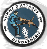 Ecusson PVC GENDARMERIE NATIONALE HOMME D ATTAQUE - Police & Gendarmerie