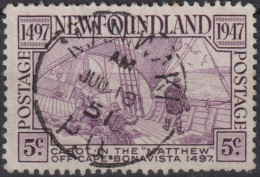 1947 Neufundland , ° Mi:NW 244, Sn:NW 270, Yt:NW 231, 400th Anniversary Of Cabot's Discovery Of Newfoundland - 1908-1947