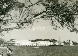 REAL PHOTO POSTCARD SHIP LINER VESSEL EAST TIMOR LESTE ASIA POSTAL CARTE POSTALE - Timor Oriental